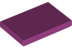 LEGO® 26603c71 - LEGO magenta csempe 2 x 3 méretű (26603c71)