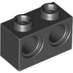 LEGO® 32000c11 - LEGO fekete technic kocka 1 x 2 méretű 2 lyukkal (32000c11)