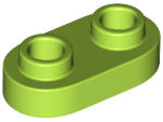 LEGO® 35480c34 - LEGO lime lap 1 x 2 méretű, lekerekített, lyukas bütykökkel (35480c34)