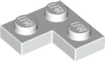 LEGO® 2420c1 - LEGO fehér lap 2 x 2 méretű, sarok (2420c1)