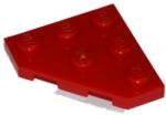 LEGO® 2450c5 - LEGO piros lap 3 x 3 méretű, sarkán lecsapott (2450c5)