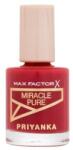 MAX Factor Priyanka Miracle Pure lac de unghii 12 ml pentru femei 360 Daring Cherry
