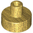 LEGO® 20482c115 - LEGO gyöngyház arany csempe, 1 x 1 méretű, pin csatlakozóval (20482c115)