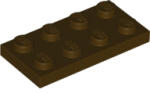 LEGO® 3020c120 - LEGO sötétbarna lap 2 x 4 méretű (3020c120)