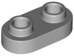 LEGO® 35480c86 - LEGO világosszürke lap 1 x 2 méretű, lekerekített, lyukas bütykökkel (35480c86)