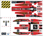 LEGO® 8863stk01 - LEGO Matrica lap - 8863 készlethez (8863stk01)