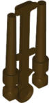 LEGO® 36752c01c120 - LEGO sötétbarna minifigura varázspálca 2 db / csomag (36752c01c120)