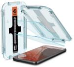 Samsung Spigen "Glas. tR SLIM EZ Fit" Samsung Galaxy S22 tempered kijelzővédő fólia felhelyező kerettel (2db) (AGL04151) - speedshop