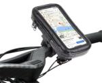 Flippy Suport husa telefon mobil Flippy pentru bicicleta si motocicleta, rezistent apa si socuri, touchscreen, 360 rotativ, negru, marime L ≤ 5.5 inch (12993)