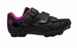 FLR F-65 III MTB kerékpáros cipő, SPD, fekete-rózsaszín, 36-os
