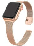 Tech-protect Curea otel inoxidabil Tech-Protect Thin Milanese compatibila cu Apple Watch 4/5/6/7/8/SE 38/40/41mm Blush Gold (9589046917714)