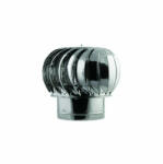 DSH Capac terminal rotativ pentru cos fum, Inox (Diametru: 125 mm) (VEN-486111)