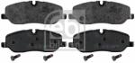 Febi Bilstein set placute frana, frana disc FEBI BILSTEIN 116119 (116119)