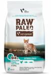 VetExpert Raw Paleo Sterilised Chicken&Tuna&Salmon Hrana uscata pentru pisici sterilizate 2 kg