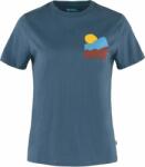 Fjällräven Nature T-Shirt W Indigo Blue XS Póló