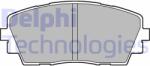 DELPHI set placute frana, frana disc DELPHI LP2296 (LP2296)