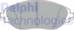 DELPHI set placute frana, frana disc DELPHI LP3368