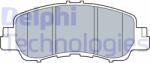 DELPHI set placute frana, frana disc DELPHI LP3571 - automobilus