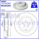 DELPHI Disc frana DELPHI BG5039C (BG5039C) - automobilus