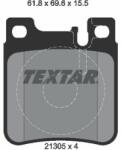 TEXTAR set placute frana, frana disc TEXTAR Q+ 2130501 (2130501)