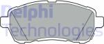 DELPHI set placute frana, frana disc DELPHI LP3364 (LP3364)