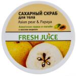 Fresh Juice Scrub pentru corp Pere asiatice și papaya - Fresh Juice Asian Pear & Papaya 225 ml