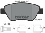 TEXTAR set placute frana, frana disc TEXTAR 2370503 - automobilus
