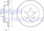 DELPHI Disc frana DELPHI BG4757C (BG4757C) - automobilus