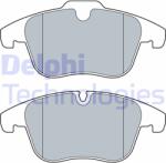 DELPHI set placute frana, frana disc DELPHI LP3526 (LP3526)