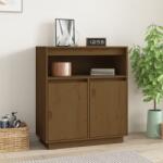vidaXL Servantă, maro miere, 70x34x80 cm, lemn masiv de pin (814387) Comoda