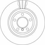 TRW Disc frana TRW SINGLE DF6617S (DF6617S)