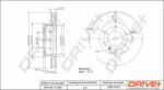 Dr! ve+ Disc frana Dr! ve+ DP1010.11. 0497 (DP1010.11.0497) - automobilus