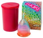 Yuuki Cupă menstruală, mărimea L + recipient pentru dezinfectare - Yuuki Rainbow Jolly Large 2