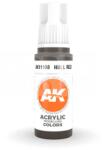 AK Interactive AK-Interactive - Acrylics 3rd generation Hull Red 17ml - akrilfesték AK11108