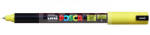 uni PC-1MR SÁRGA színű tűhegyű dekormarker-filctoll 0.7 mm - 41960U