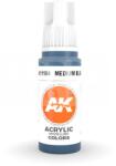 AK Interactive AK-Interactive - Acrylics 3rd generation Medium Blue 17ml - akrilfesték AK11184