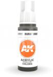 AK Interactive AK-Interactive - Acrylics 3rd generation Burnt Umber 17ml - akrilfesték AK11111