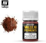 Vallejo Brown Iron Oxide Pigment (barnás vas oxid hatású pigmentpor) 35 ml 73108V