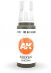 AK Interactive AK-Interactive - Acrylics 3rd generation US Dark Green 17ml - akrilfesték AK11157