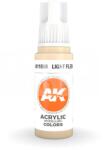 AK Interactive AK-Interactive - Acrylics 3rd generation Light Flesh 17ml - akrilfesték AK11050