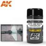 AK Interactive AK-Interactive PANELINER FOR WHITE AND WINTER CAMOUFLAGE 35 ml AK2074