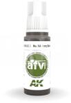 AK Interactive AK-Interactive - Acrylics 3rd generation S. C. C. No. 1A Very Dark Brown - akrilfesték AK11384