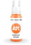 AK Interactive AK-Interactive - Acrylics 3rd generation Clear Orange 17ml - akrilfesték AK11218