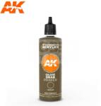 AK Interactive AK-Interactive - Olive drab surface primer 100Ml - alapozó akrilfesték AK11249