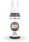 AK Interactive AK-Interactive - Acrylics 3rd generation Night Blue INK 17ml - akrilfesték AK11228