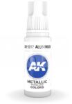 AK Interactive AK-Interactive - Acrylics 3rd generation Aluminium 17ml - akrilfesték AK11207