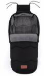 Petite&Mars Sac de iarna, Petite&Mars, Impermeabil, Pentru patut, carucior si scaun auto, 4 in 1, Universal, 82x49 cm, Warmy, Negru (533823) - babyneeds