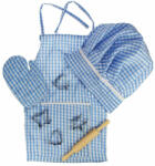 Bigjigs Toys Set sortulet si accesorii - Albastru (BJ610) - piciulica Bucatarie copii