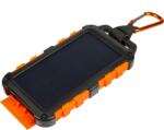 A-Solar Solar külső akkumulátor, 10 000 mAh, fekete / narancssárga (00196485)