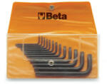 BETA 97TX/B13 13 részes hajlított Torx® imbuszkulcs szerszám készlet műanyag dobozban (BETA 97TX/B 13) (BETA-000970650)